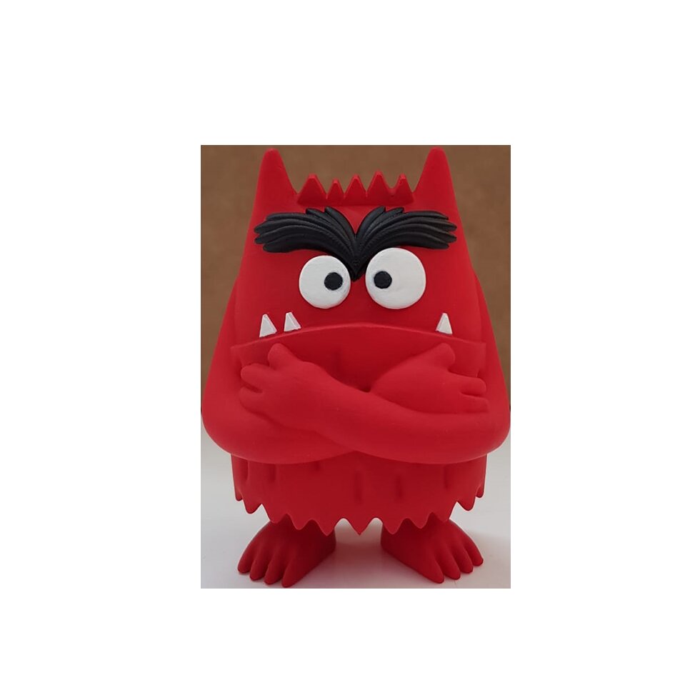 Comansi Het Kleurenmonster - Rood woede