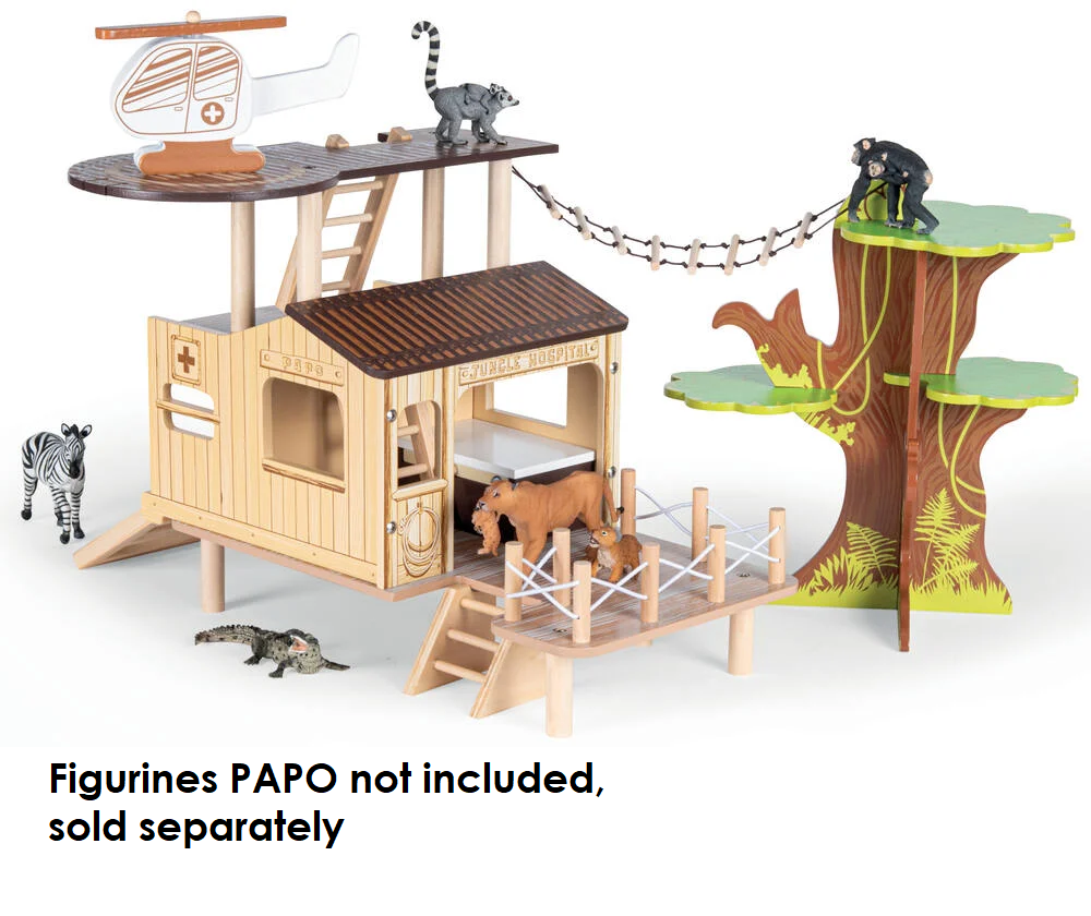 Papo 60121 Jungle ziekenhuis
