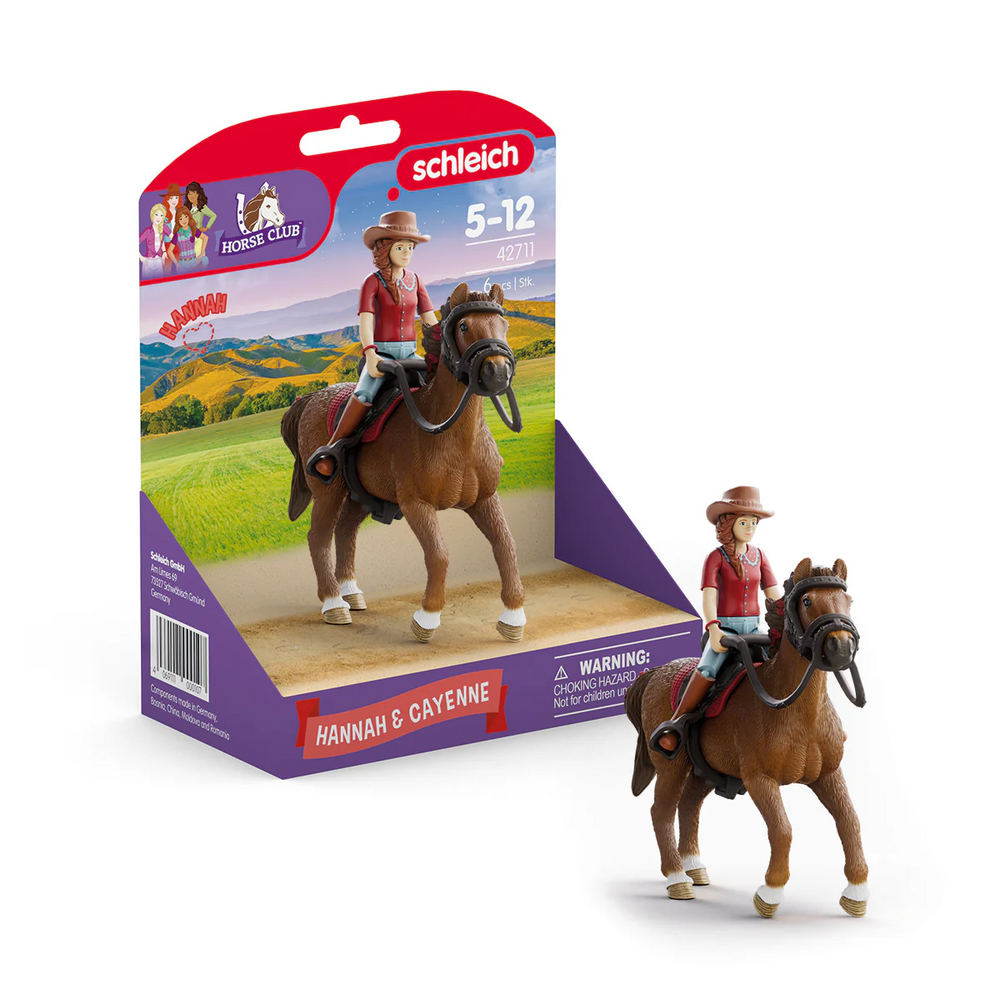 Schleich 42711 Hannah &amp; Cayenne