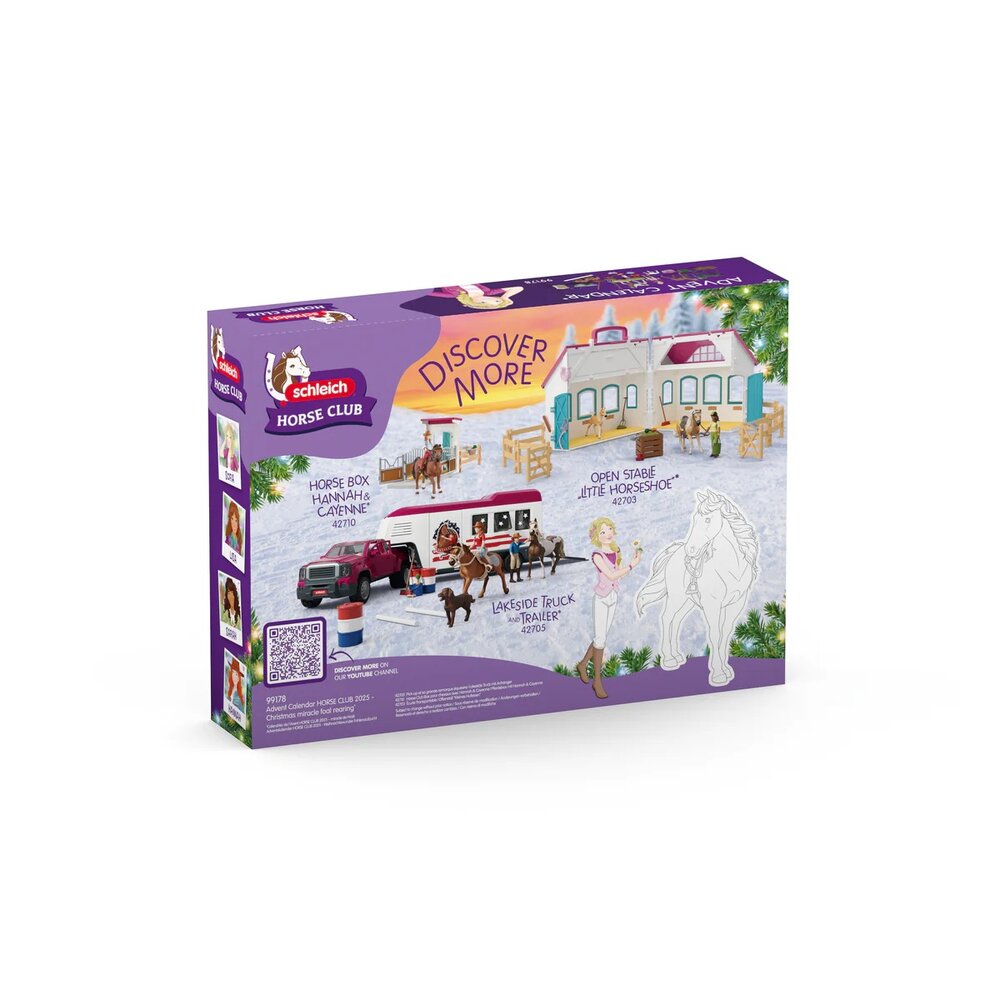 Schleich 99178 Advent Calendar Horse Club 2025
