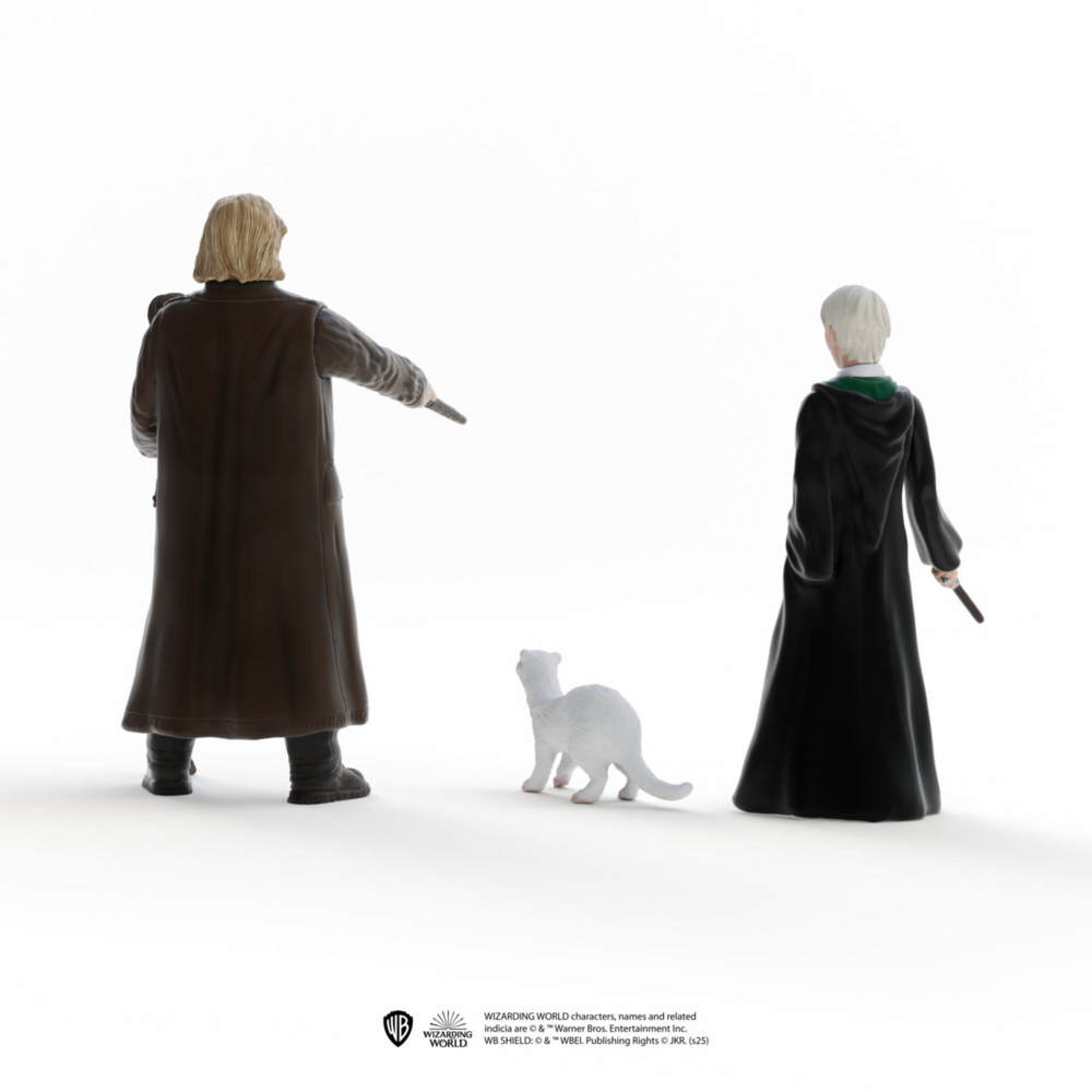 Schleich 14907 Dwaaloog Dolleman &amp; Draco Malfidus met fretje