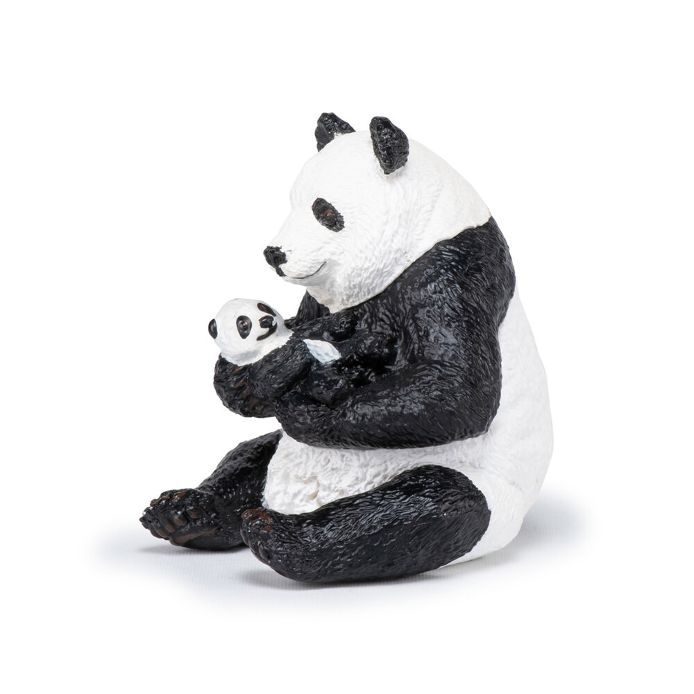 Papo 50196 Panda zittend met baby