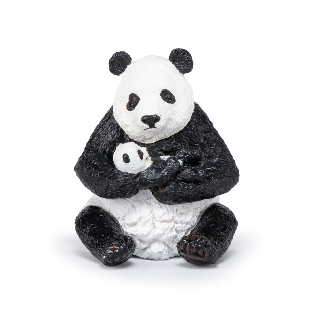 Papo 50196 Panda zittend met baby