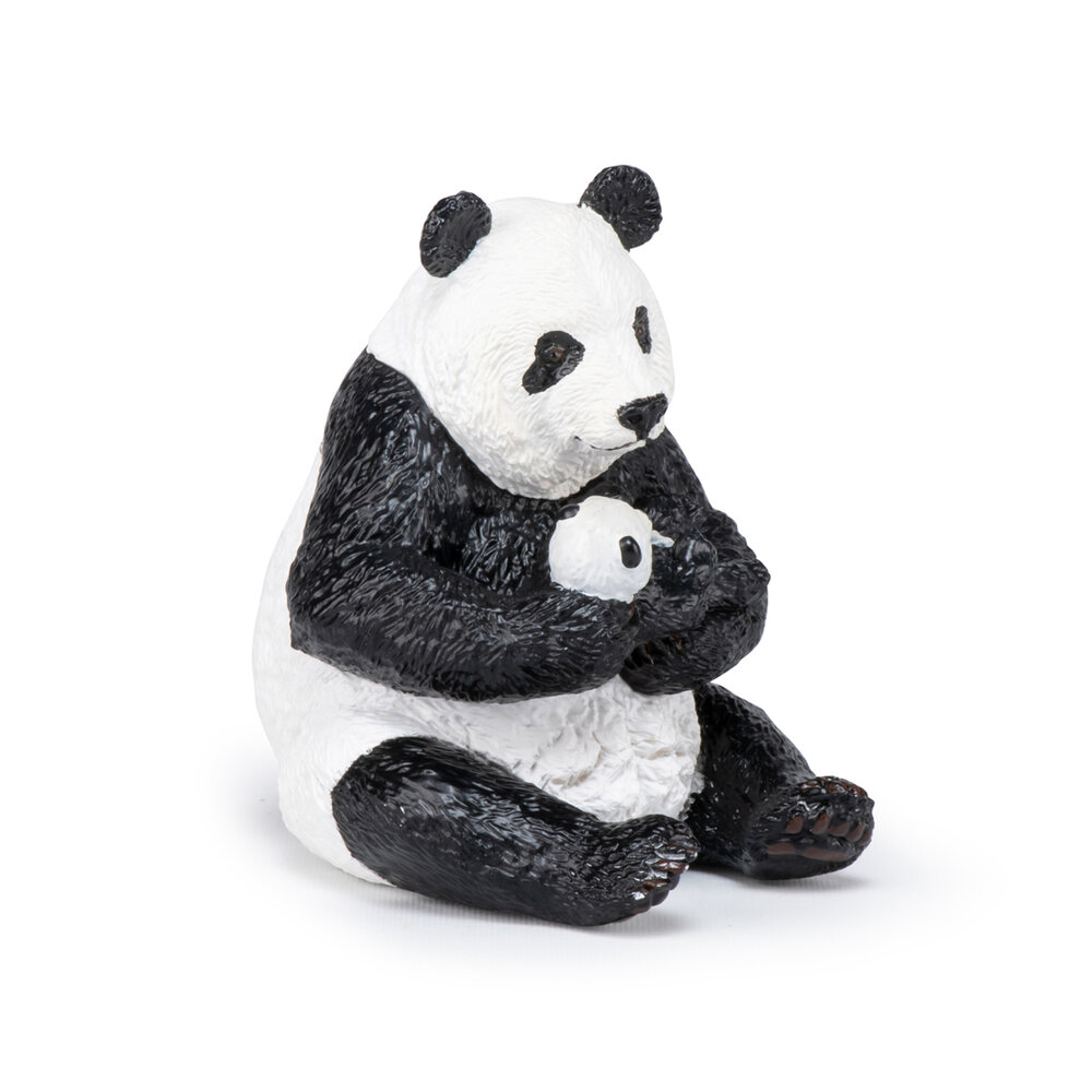 Papo 50196 Panda zittend met baby