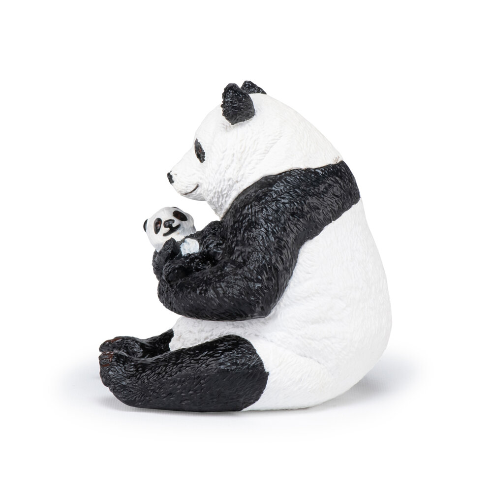 Papo 50196 Panda zittend met baby