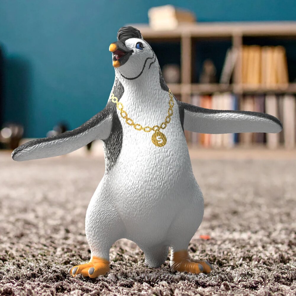 Schleich 14958 Juri de Pingu&iuml;n met gouden ketting