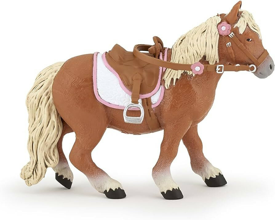 Papo 51559 Shetlandpony met zadel