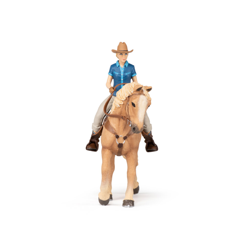 Papo 51566 Westernpaard met ruiter