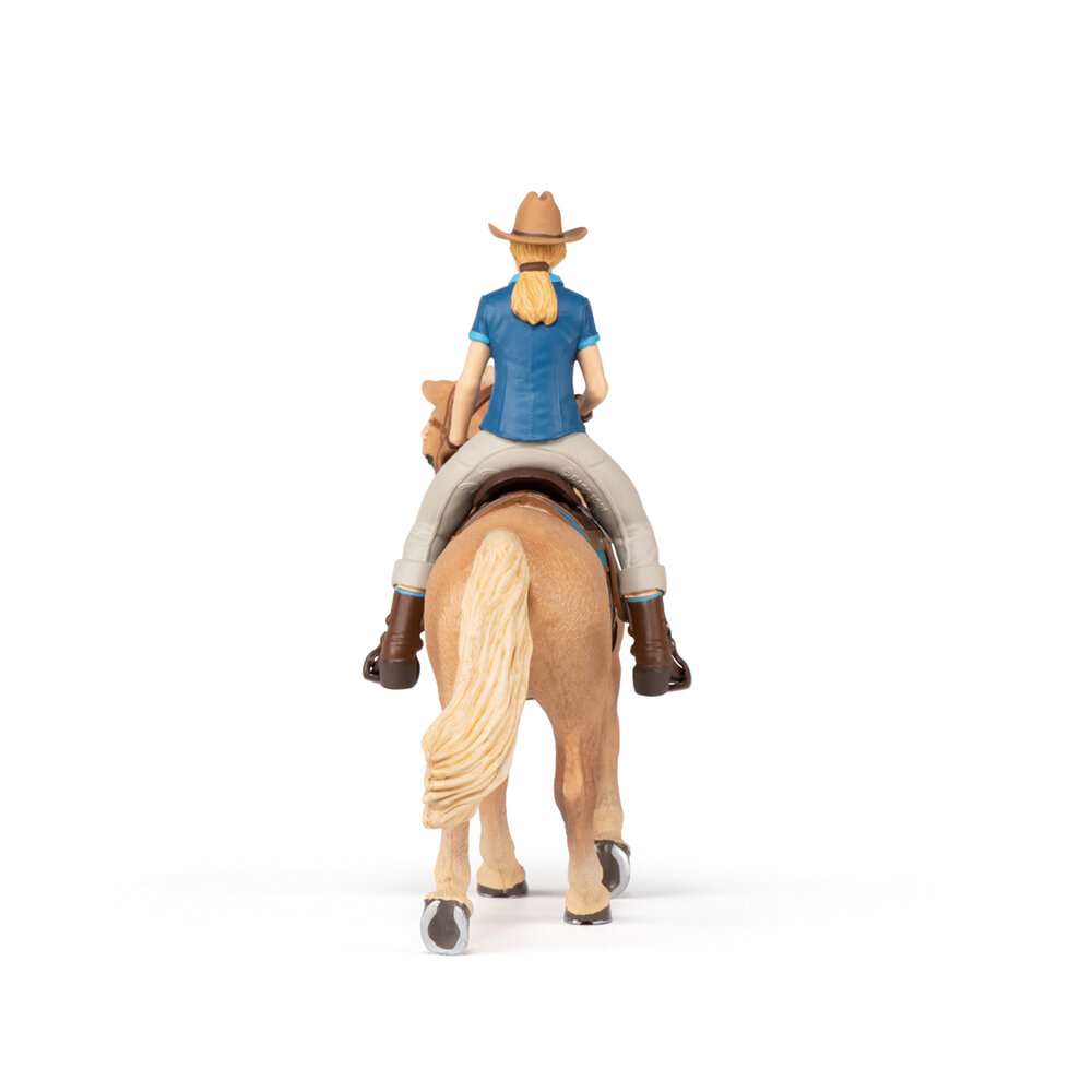 Papo 51566 Westernpaard met ruiter
