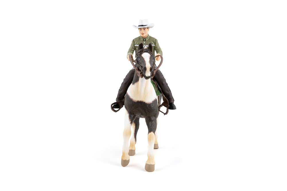 Papo 51573 Cowboy met paard