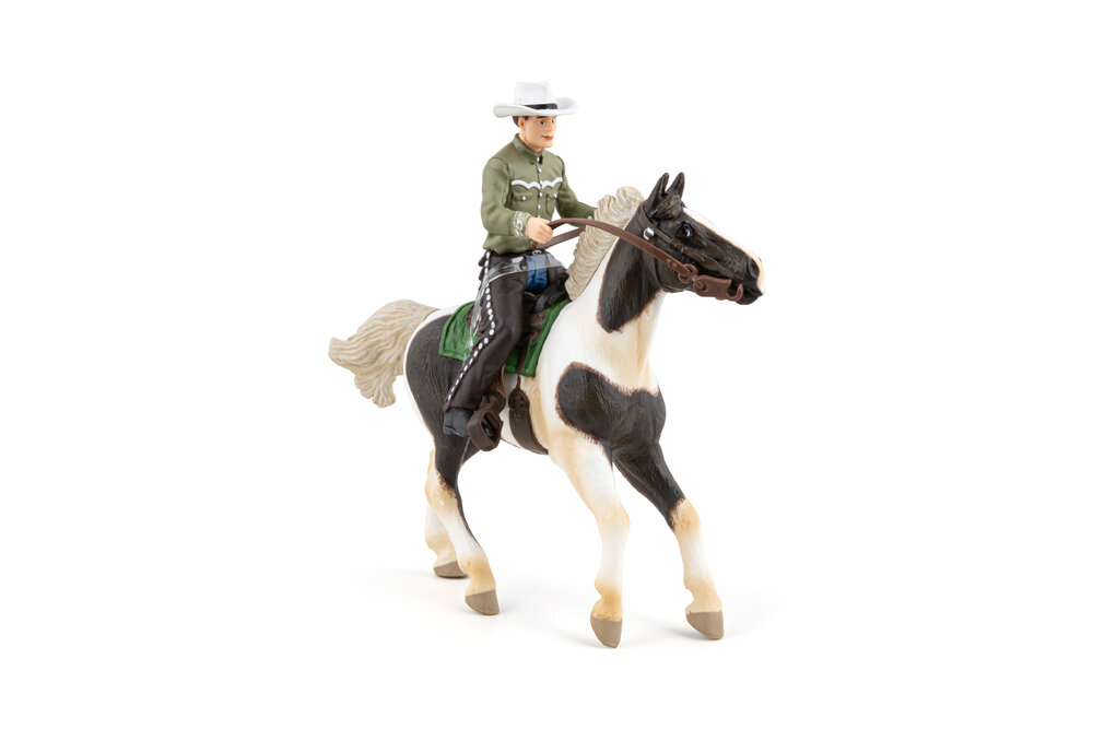 Papo 51573 Cowboy met paard
