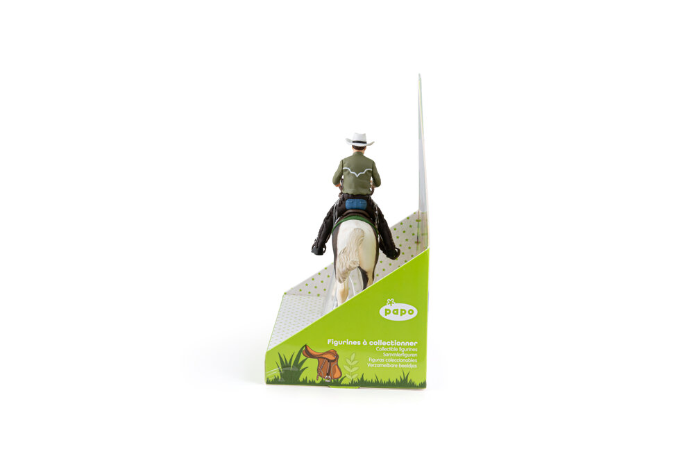 Papo 51573 Cowboy met paard