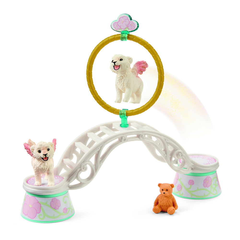 Schleich 42524 Training voor gevleugelde leeuwenbaby's