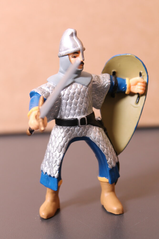 Papo 39336 Papo blauer Ritter mit Schwert