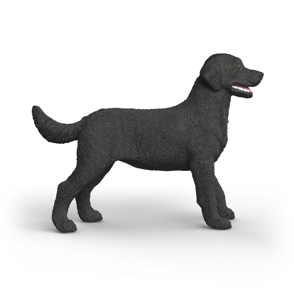 Schleich 14923 Zwarte Labrador Retriever teefje