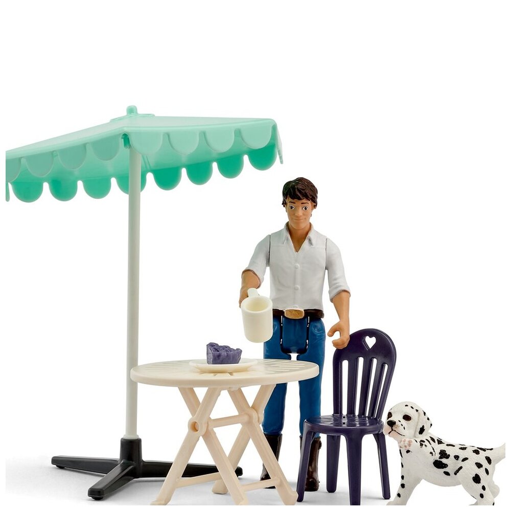 Schleich 81538 Koffiepraatje detail-variant