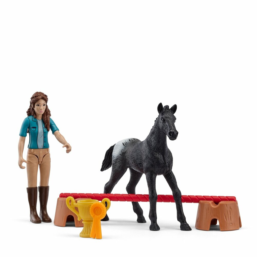Schleich 81539 Showoverwinning met Snowy van Schleich