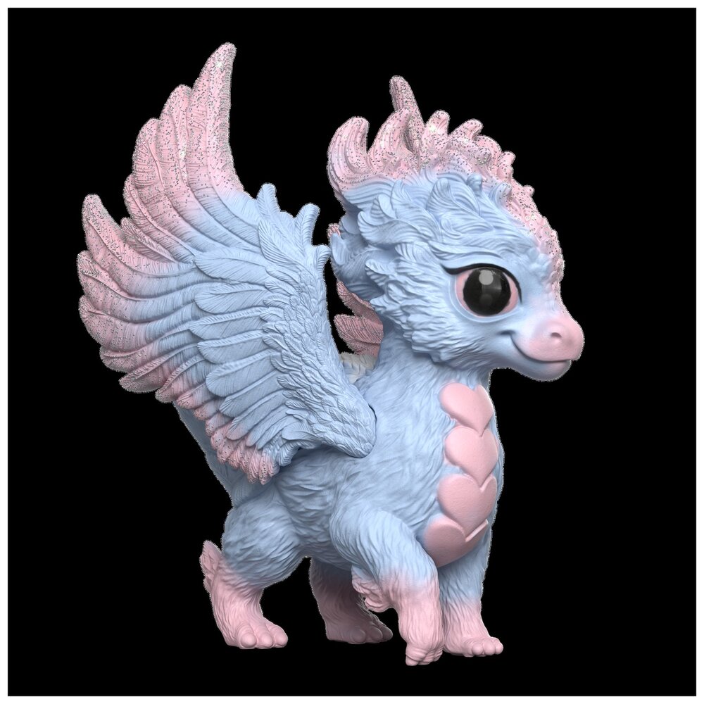 Schleich 70844 Baby Kristaldraak detail-variant