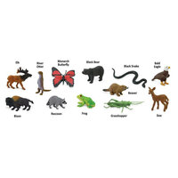 Safari 685504 Mini Bos dieren Set (12 stuks)