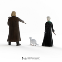 Schleich 14907 Dwaaloog Dolleman &amp; Draco Malfidus met fretje
