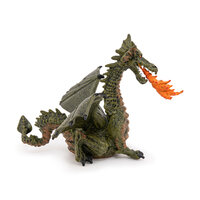 Papo 39025 Vuurspuwende draak groen