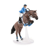 Papo 51560 Springpaard met ruiter