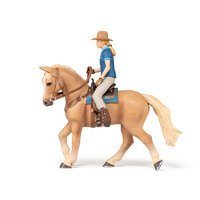Papo 51566 Westernpaard met ruiter