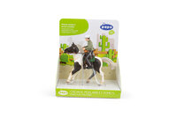 Papo 51573 Cowboy met paard