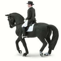 Safari 151105 Dressuur ruiter op paard (James on Dancing Bells Set)