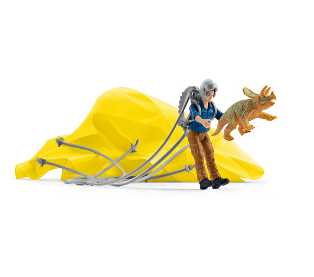 Schleich 41471 Dino parachute-reddingsbrigade