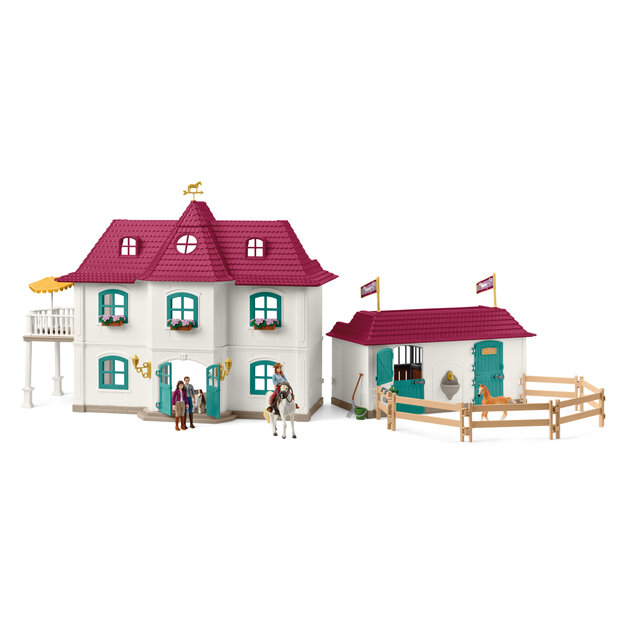 Schleich 42706 Lakeside-landhuis en -stal