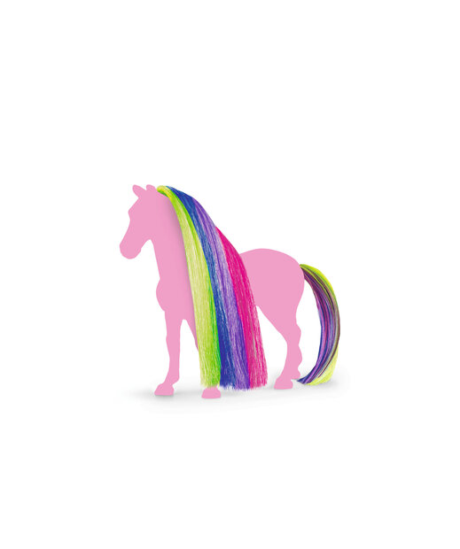 Schleich 42654 Regenbooggekleurd Beauty Horses haar