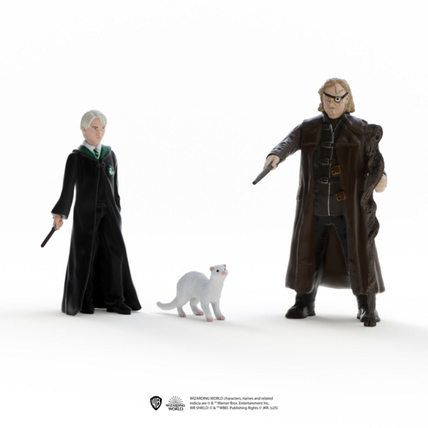 Schleich 14907 Dwaaloog Dolleman &amp; Draco Malfidus met fretje