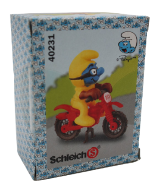 Schleich 40231 Motorcross Smurf