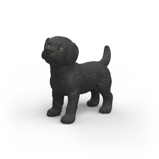 Schleich 14922 Zwarte Labrador Retriever puppy