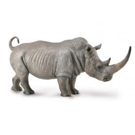 Collecta 88852 Rhinoceros Blanc