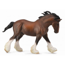 Collecta 88621Clydesdale Hengst Bay