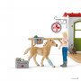 44/5000 Schleich 42502 Veterinary practice with pets