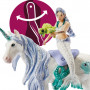 Schleich 42509 Mermaid riding on sea unicorn