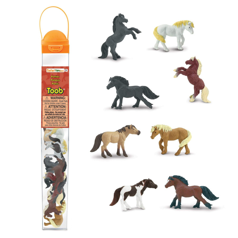 hoed Extreem grens Safari 681104 Mini Pony / Paarden Set
