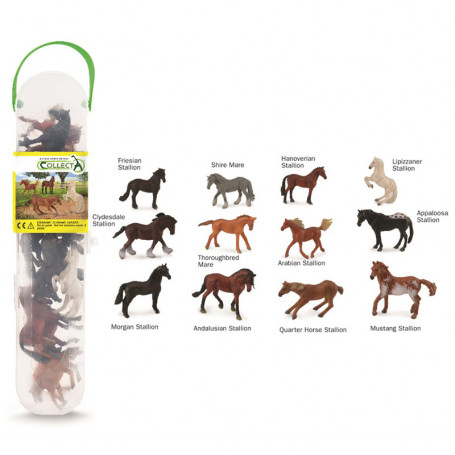 CollectA A1109 Mini Paarden Set (12 stuks)