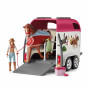 Schleich 42535 Horse Adventures with Car and Trailer