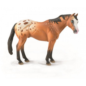 Collecta 88933 Light Brown Appaloosa Stallion