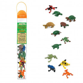 Safari 694804 Mini Kikker & Schildpadden Set (12 stuks)