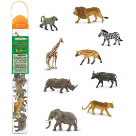 Safari 100409 Mini Zuid Afrikaanse Dieren Set (9 stuks)