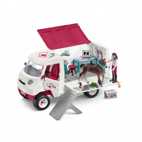 Schleich 42439 Mobile Vet with Hanoverian Foal