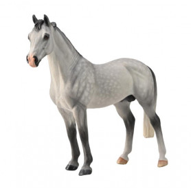 Collecta 88957 Hanoverian Stallion Dapple Grey