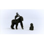 Schleich 42601 Flachland Gorilla Familie