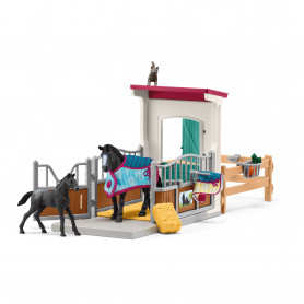 Schleich 42611 Horse Box with Mare and Foal