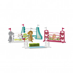 Schleich 42612 Horse Obstacle Course Accessories